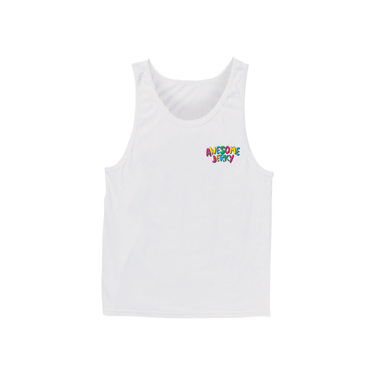 Chumlee's Awesome Jerky Tank Top, White