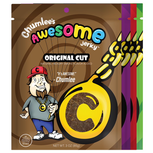 Chumlee's Awesome Beef Jerky, Variety 4-Pack