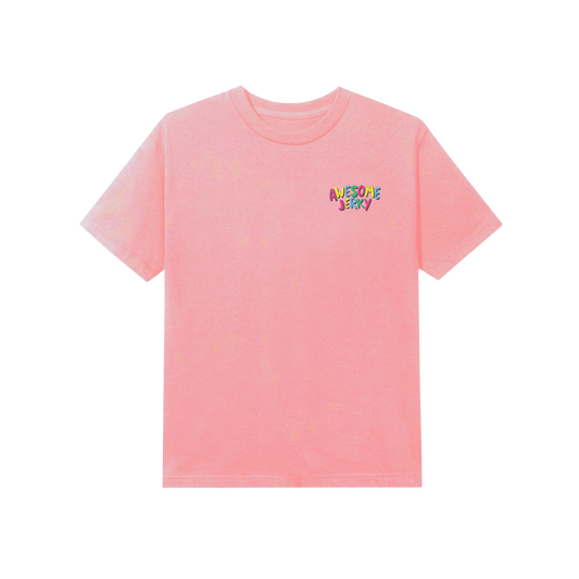 Chumlee's Awesome Jerky Long Sleeve T-Shirt, Pink