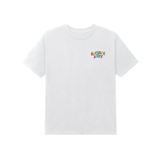 Chumlee's Awesome Jerky Short Sleeve T-Shirt, White